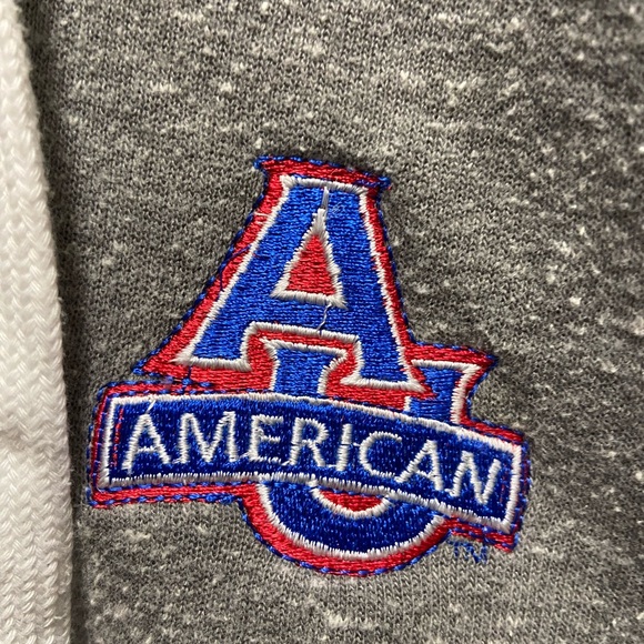 American University Gray Hoodie women’s size small - Picture 2 of 5